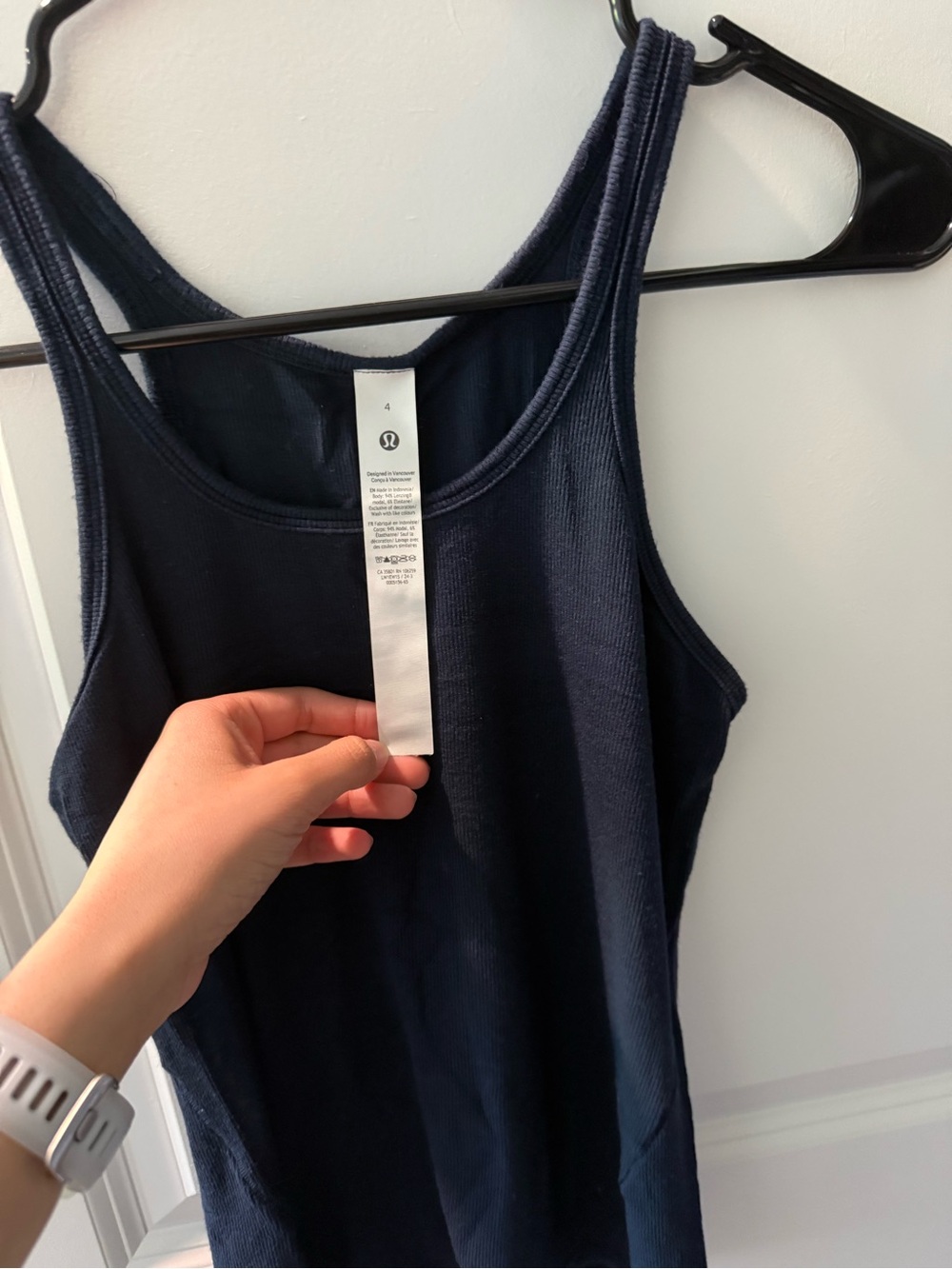 Lululemon hold tight tank top